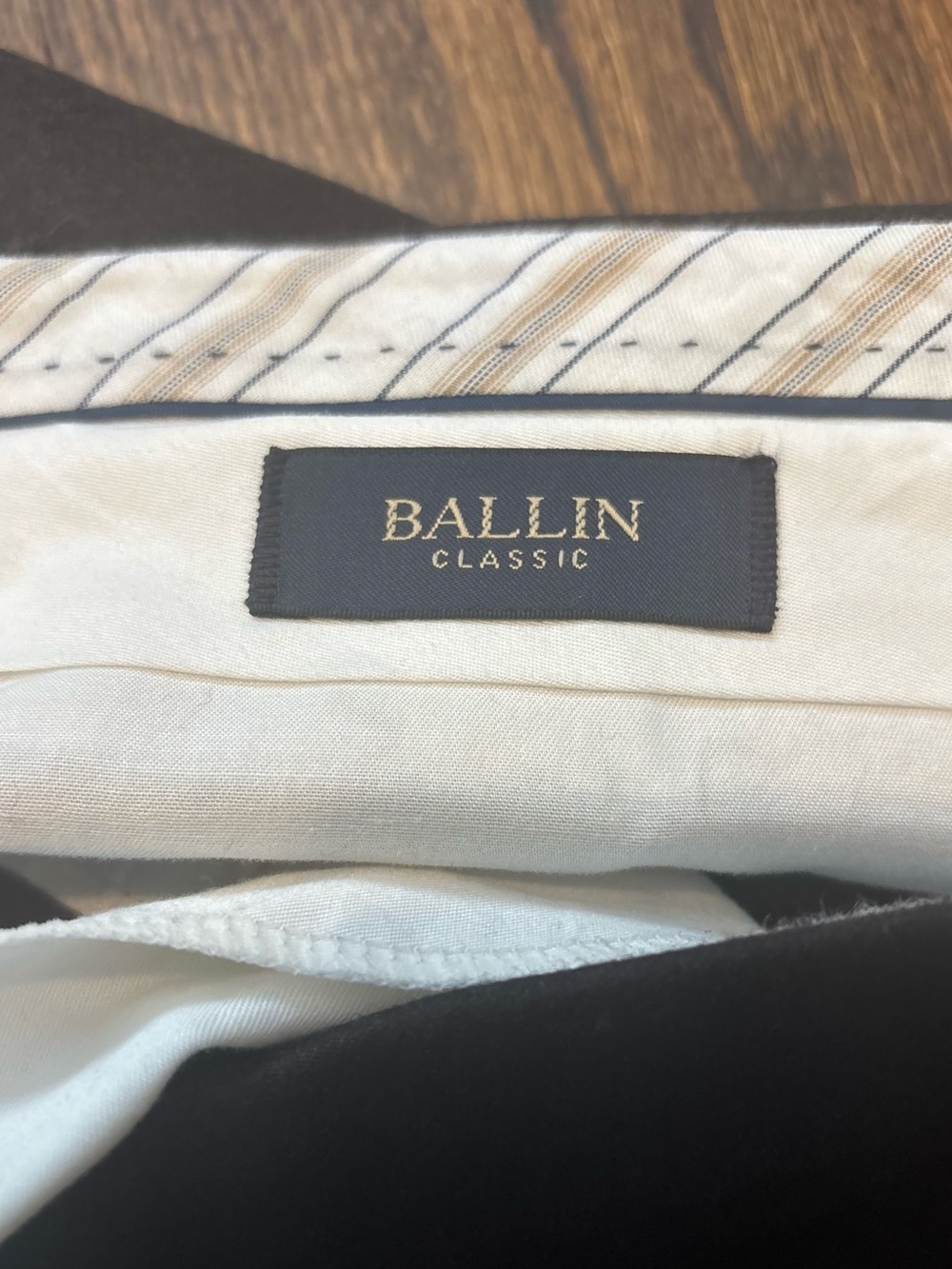 Ballin Classic Wool Cashmere Comforty EZE Business Casual Office Pant Waist 36 - Picture 4 of 7